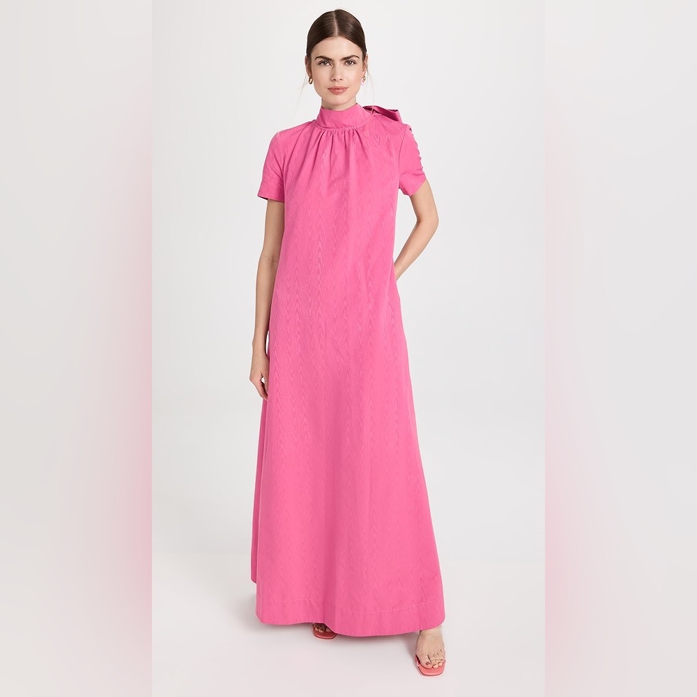 STAUD Ilana Dress NWT in Lollipop Pink
